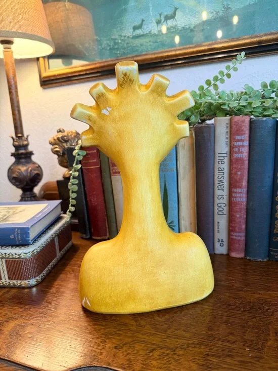 MCM Evolucion Ceramica Contemporary Mexican Sculpture Modern Art Bust "Guzman" - Picture 10 of 16